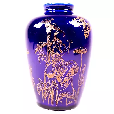 Tams Pottery Fairyland Vase John Tams Stoke Circa 1920s • £140
