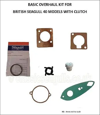 British Seagull 40 Model Overhaul Kit - Clutched Type - Maintenance Kit • $52.86