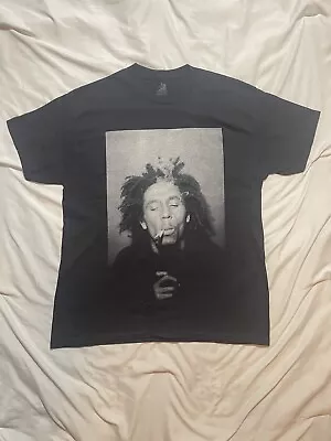 VINTAGE Bob Marley Zion Tee Shirt Black XL • $18