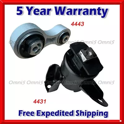 N596 Fits 2009-2013 Mazda 6 2.5L Engine Motor Mount & Torque Strut Mount 2pc • $55.87