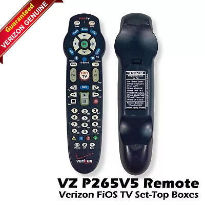 Verizon FiOS VZ P265v5 RC Replacement TV Remote Control • $12.99