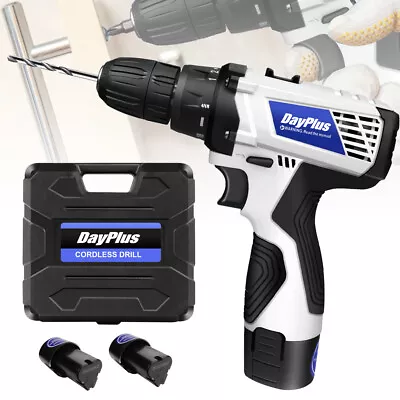 16.8v Cordless Drill Driver Power Lithium-ion Battery Electric Screwdriver +case • $28.01