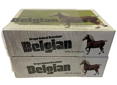 (1) Vintage Breyer Belgian Horse Chestnut UNOPENED NOS #94 RARE • $179.95