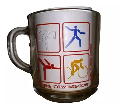 Vintage McDonalds 1984 Los Angeles Olympics Mug Collectible Coffee Cup Tea Cup  • $10.20