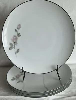 Vintage Kenmark Fine China Boutique 4 Dinner Plates #6892 Excellent Condition • £76.14