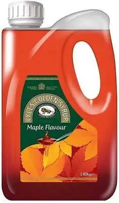 Tate & Lyle Maple Flavoured Syrup 2.8kg Pack Of 1 Or 4 Bottles • £11.56