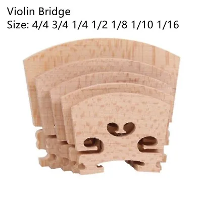 Upgrade Your Violin With A Maple Bridge Full Size 44 34 14 12 18 110 116 • £4.85