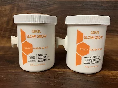 GiGi Slow Grow Body Hard Wax MICROWAVE 8oz. • $19.95