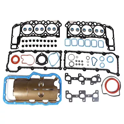 Engine Full Gasket Set For 02-05 Dodge Dokota RAM 1500 Jeep Grand Cherokee 3.7L • $85.48