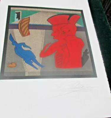 Mihail Chemiakin      Wax Marshall       Signed Lithograph • $600