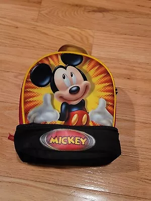 Disney Mickey Mouse Insulated Soft Sided Lunch Box Lunchbox • $9
