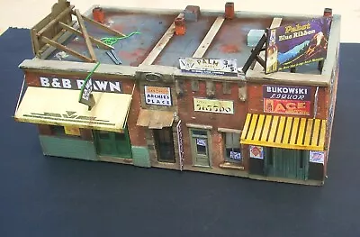 Downtown Deco HO Scale Building Kit Addams Ave. Part One + Free $25 Sidewalks! • $49.95