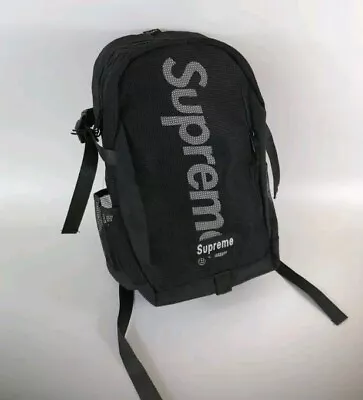 Black Supreme Backpack • $99.99