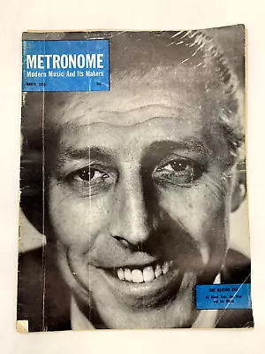 Metronome Magazine Vol 71 No 3 Kenton Vintage Zildjian Ads ‘55 • $3.53