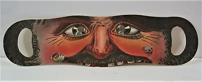 Vintage Pirate With Cigar Halloween Die Cut Paper 1/2 Mask Early US Patent • $39.99