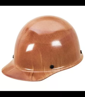 MSA TAN Skullgard Cap Construction Iron Work Safety Ratchet Protective Hard Hat • $110