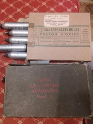 £29.99 • Buy Very Rare Complete 1920s To 1950s Medical Sparklets  Snow Apparatus 