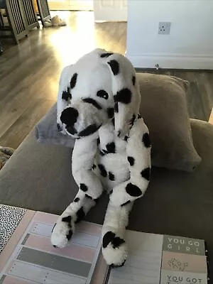 Dalmatian Plush IKEA GOSIG VOVVEN Black White Spots Stuffed Dog Puppy Soft Toy  • £14.90