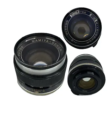 Mamiya Sekor 1:2 F=55mm Camera Lens Screw Mount Manual Auto Focus • $104.96