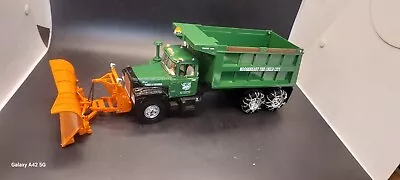 Mooseheart Il. Child City Moose  Mack R Dump Truck + Snow Plow 1/34  First Gear • $80