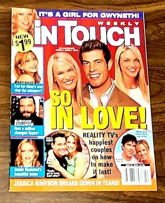 Mary Kate Olsen The Bachelor Madonna In Touch Magazine Excellent Condition • $19.99