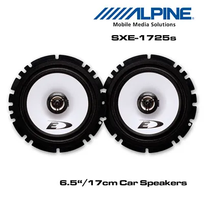 Alpine SXE-1725S - 6.5  17cm 2-Way Car Coaxial Speakers 440W Total Power • £39.95