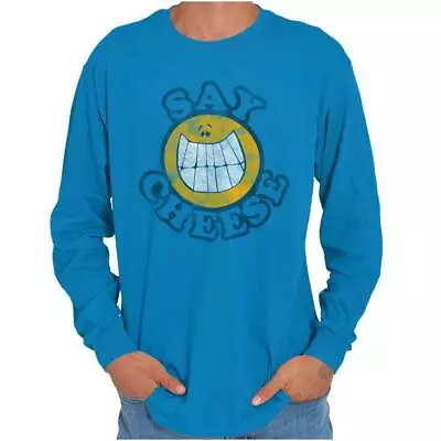 Say Cheese Photographer Camera Smile Gift Long Sleeve Tshirt For Men Or Women • $22.99