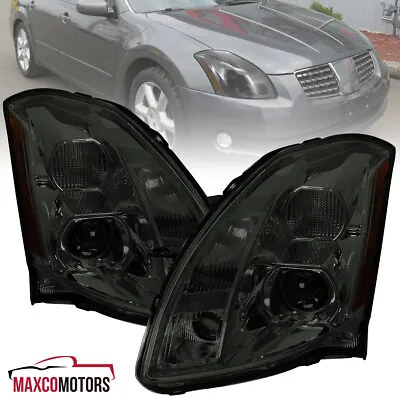 Smoke Projector Headlights Fits 2004-2006 Maxima Replacement Head Lamps L+R • $176.49