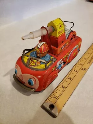 Vintage 1950s Modern Toys Japan Fire Truck RARE • $90