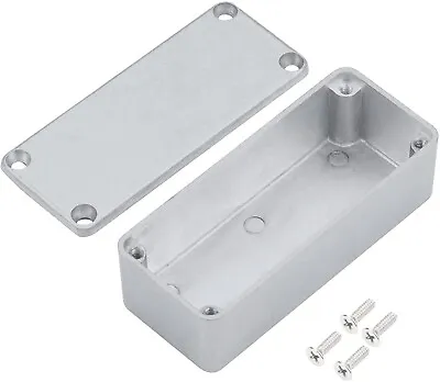 Aluminum Instrument Box Extruded Enclosure DIY Electronic Project Metal Case • $10.68