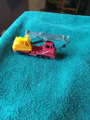 Vintage Tootsie Toys Hydraulic Crane With Working Boom (1969) • $17