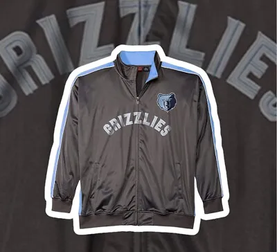 NBA Memphis Grizzlies Full Zip Majestic Men's Reflective Name Jacket Sz 3XLT NWT • $39.97