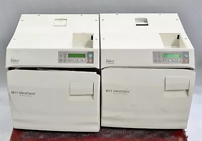 Midmark Ritter M11 UltraClave Automatic Sterilizer Autoclave Lot Of 2 PARTS • $765.88