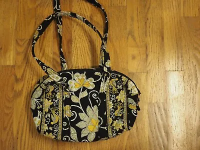 Vera Bradley Retired YELLOW BIRD Purse HAND SHOULDER Bag VGUC Small Duffle  • $9.99