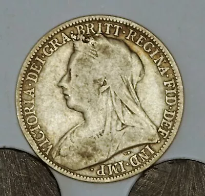 GREAT BRITAIN - Queen Victoria - Silver Florin - 1898 - Km-781 • $25