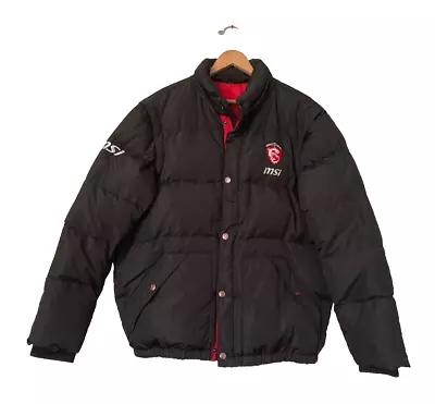MSI Gaming G Series Official Duck Down Puffer Coat Jacket Vest Combo Size M GUC • $100