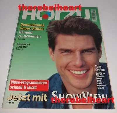 TOM CRUISE 1995 MAGAZINE Take That WOODY ALLEN Francis Fulton Smith MONICA SELES • £14.99