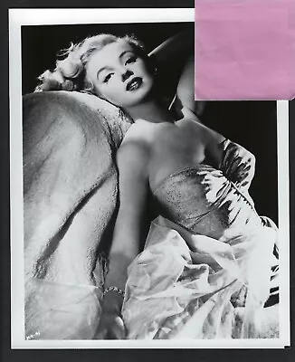 Young Marilyn Monroe Reclining In Low Cut Dress 8X10 B&W Glossy • $5