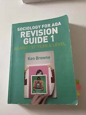 Sociology For AQA Revision Guide 1 For AS & 1st Year A-Level • £14