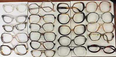 Lot Of 21 Vintage 80s Eyeglass Frame Fronts • $0.99