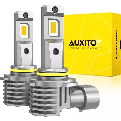 AUXITO LED Fog Light Bulbs 9145 9140 H10 Golden Yellow For Ford F150 F250 F350 • $27.99