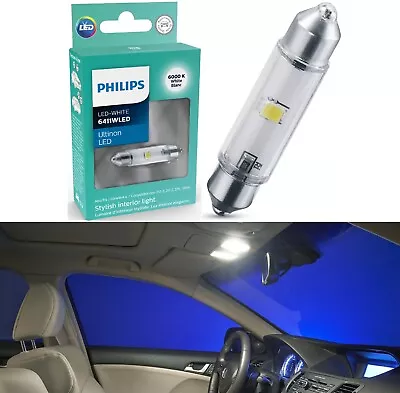 Philips Ultinon LED Light 6411 White 6000K One Bulb Interior Glove Box Replace • $12.35