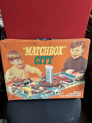 Matchbox City Play Set — Vintage 1973 • $108.47
