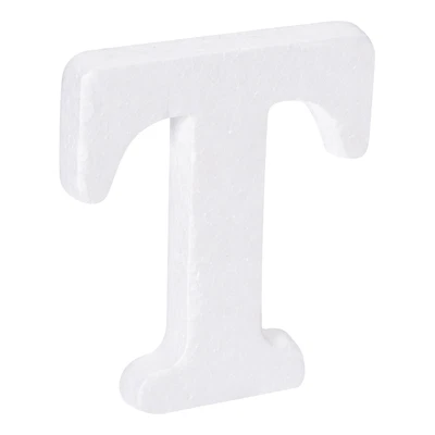 £3.28 • Buy Foam Letters T Letter EPS White Polystyrene Letter Foam 100mm/4 Inch