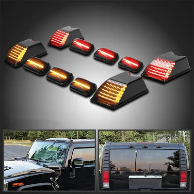 10x LED Cab Roof  Top Marker Light Lamp Smoke For 2005-2009 Hummer H2 SUT • $59.90