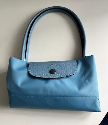 Longchamp Le Pliage Medium Tote Bag Medium Blue • £40
