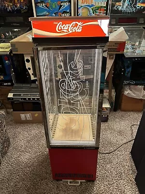 Vintage Antique Coca Cola Coke Refrigerator 1970s Original Partially Restored • $295