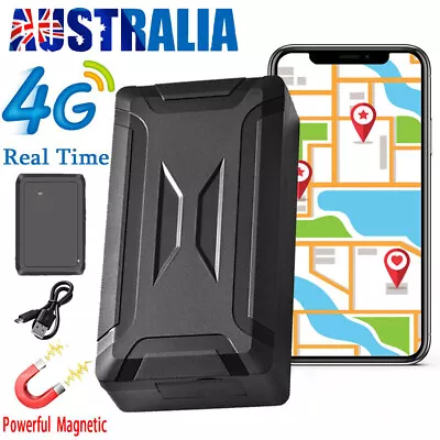 10000mAh 4G SIM GPS Tracker Magnetic Vehicle Car Real Time Tracking Anti Theft • $68.59
