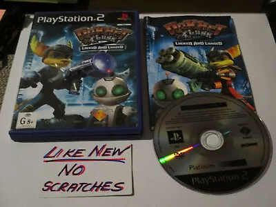 Ratchet Clank 2 Locked & Loaded Ps2 (like New No Scratches) • $14.95