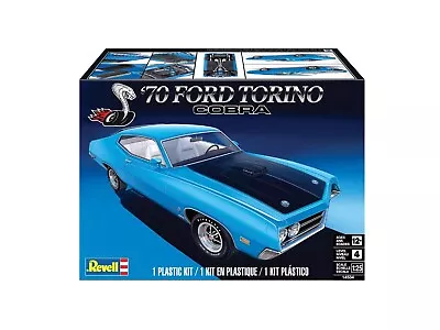 Revell 1970 Ford Torino Cobra Plastic Model Kit 1:25 – 14534 • $27.98